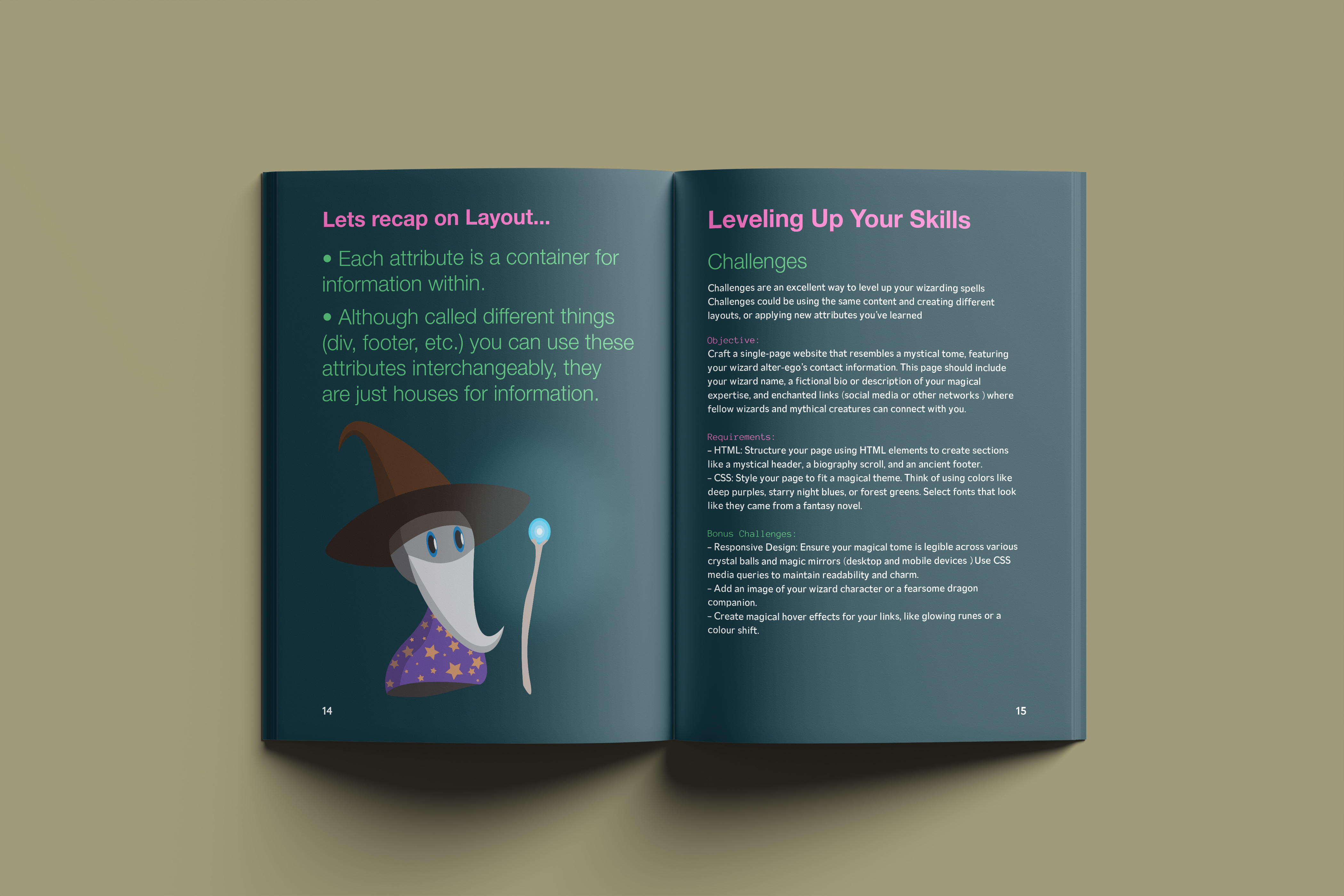 web design book mockup