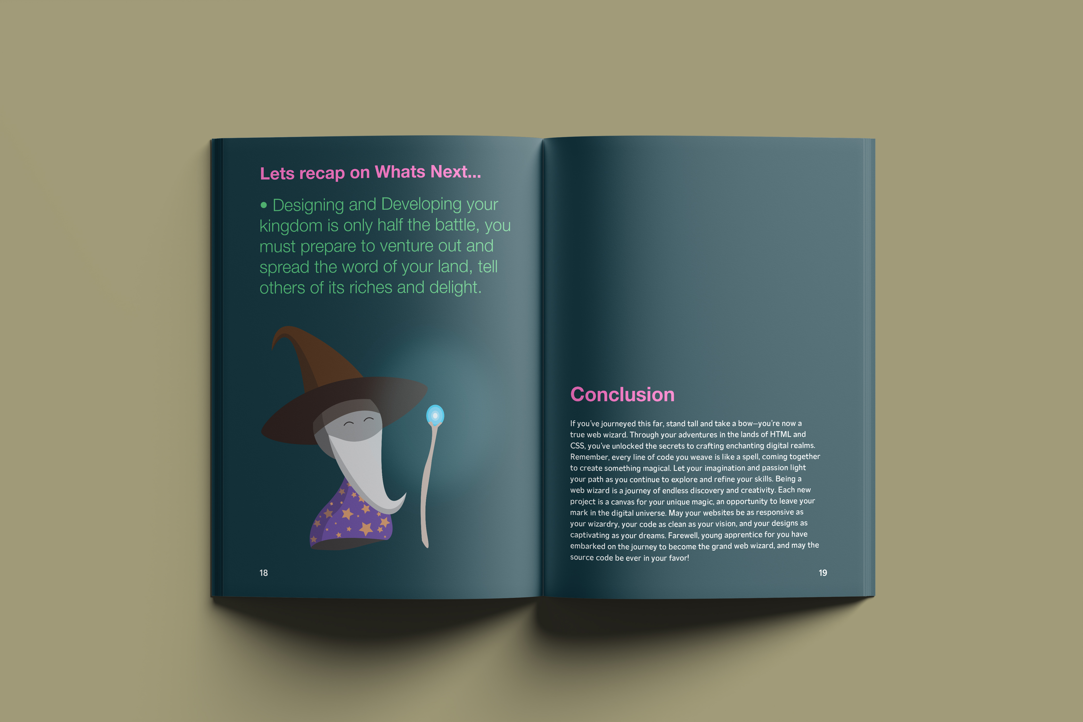 web design book mockup